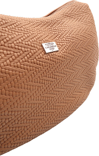 Caramelo Dámská kožená kabelka Banana Bag 82343 Cuero