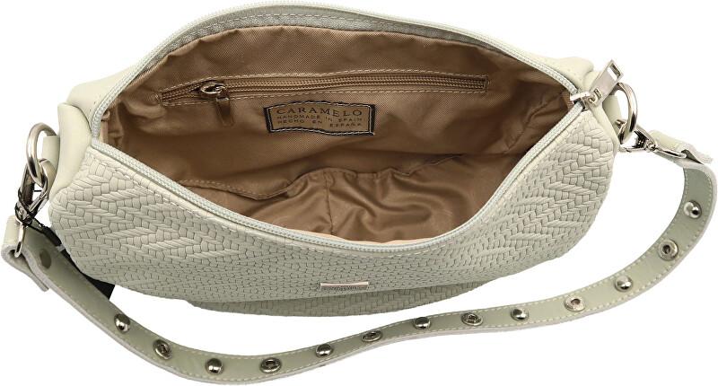 Dámská kožená kabelka Banana Bag 82343 Verde
