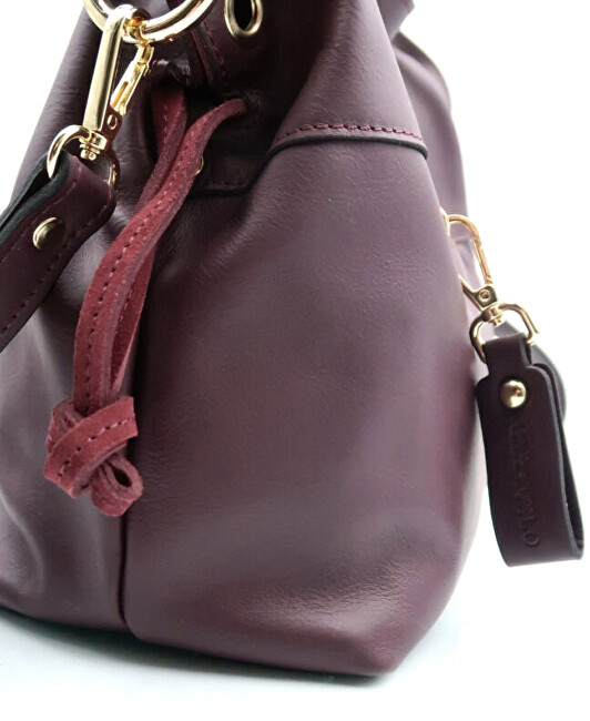Caramelo Dámská kožená kabelka 51228.13