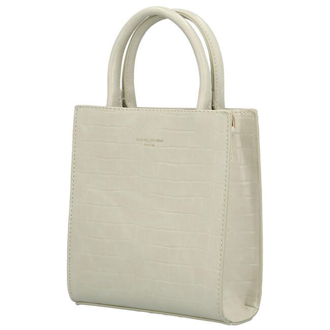 David Jones Dámská crossbody kabelka CM7026 Creamy White