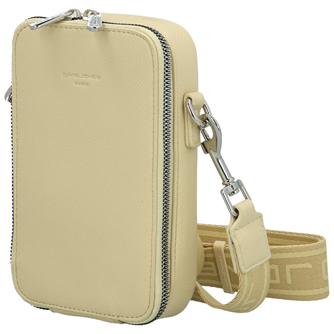David Jones Dámská crossbody kabelka CM7333 Misted Yellow