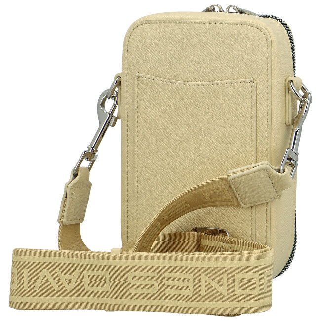 David Jones Dámská crossbody kabelka CM7333 Misted Yellow