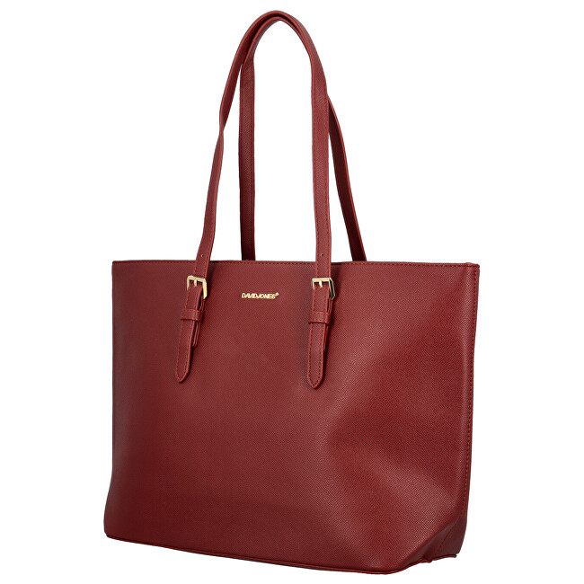 David Jones Dámská kabelka CM6738-3 Windsor Wine