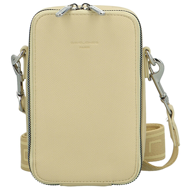 David Jones Dámská crossbody kabelka CM7333 Misted Yellow