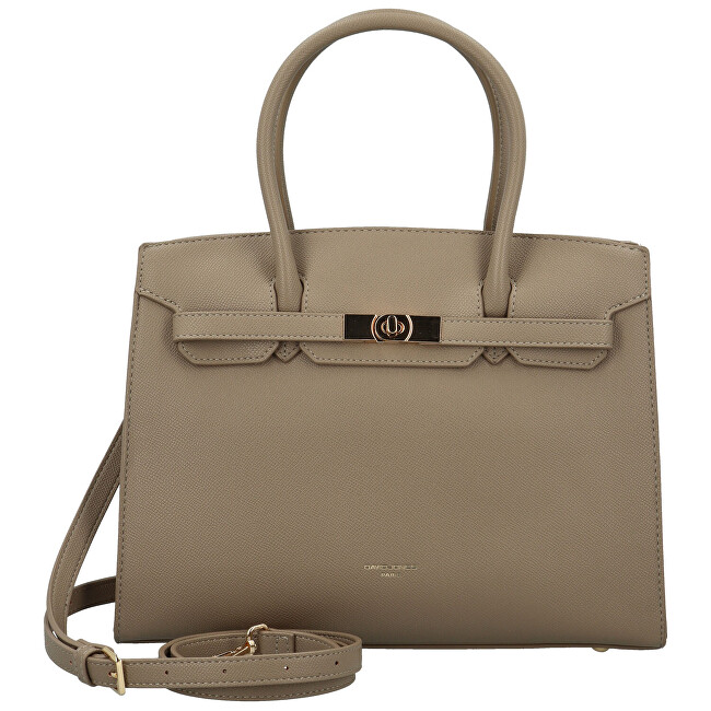 David Jones Dámská kabelka CM7391-1 Warm Taupe