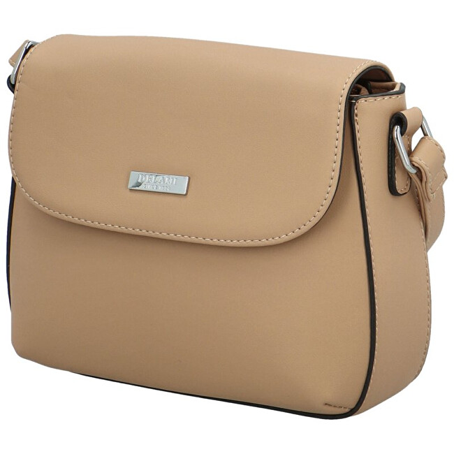 DELAMI Dámská crossbody kabelka D5886 soil