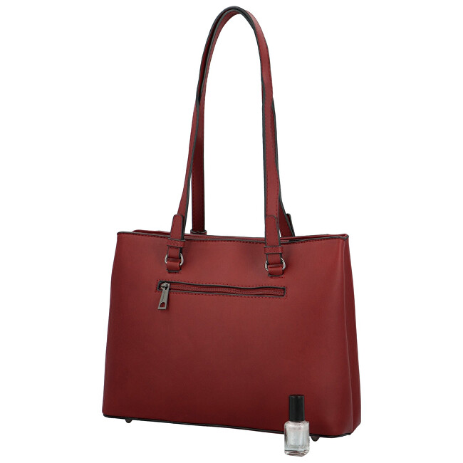 Dámská kabelka D5891 Bordo