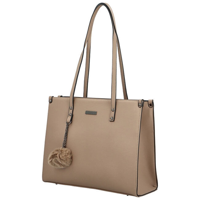 DELAMI Dámská kabelka D5895 taupe