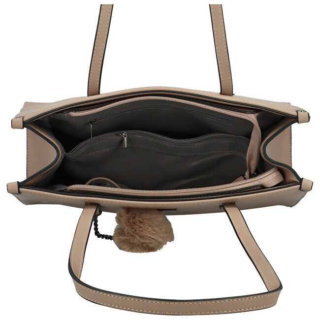 DELAMI Dámská kabelka D5895 taupe