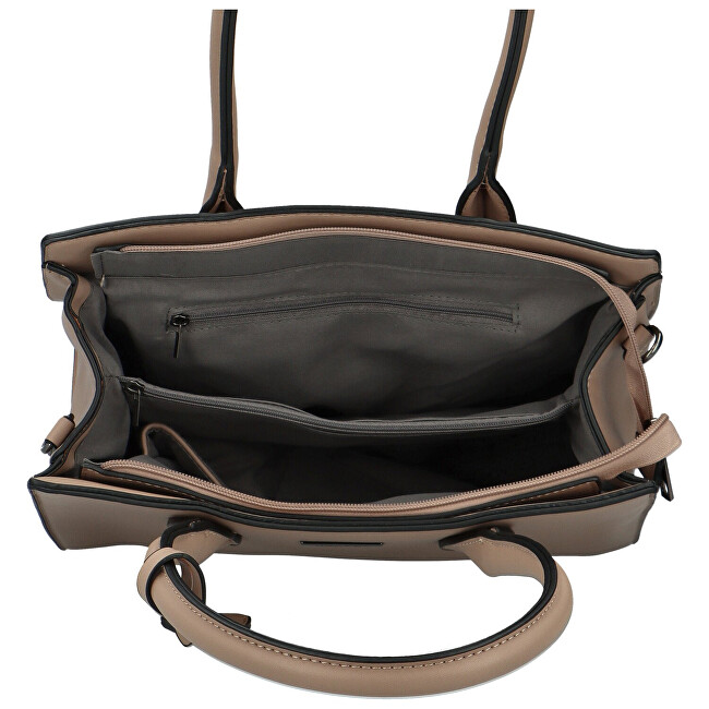 DELAMI Dámská kabelka D5897 taupe