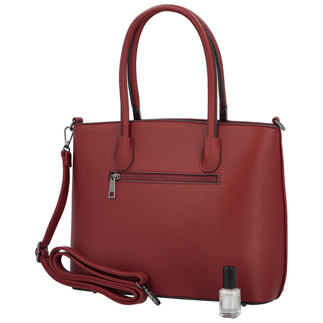 Dámská kabelka D5906 Bordo