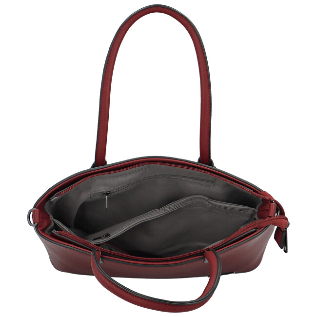Dámská kabelka D5906 Bordo