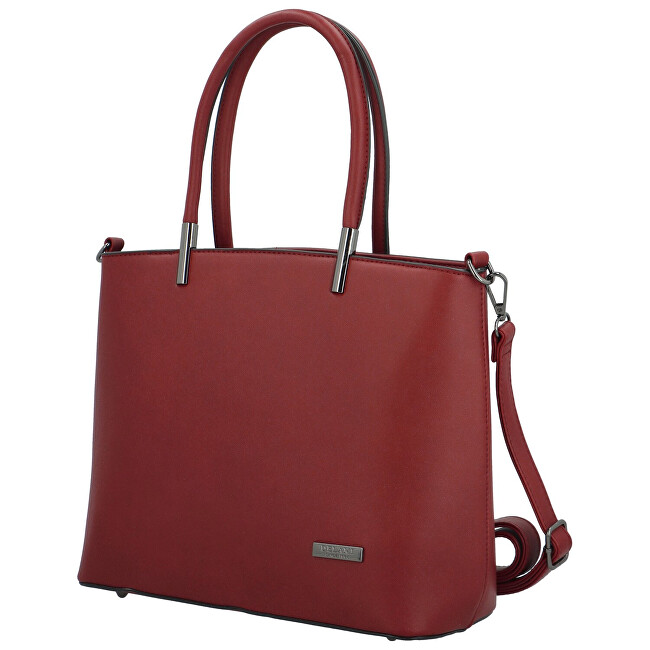 Dámská kabelka D5906 Bordo