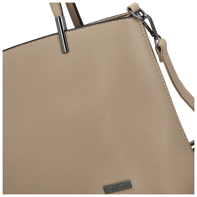 DELAMI Dámská kabelka D5906 taupe