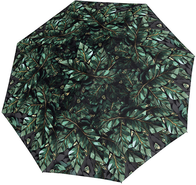 Doppler Holový deštník Fiber Flex Long AC Imperial Crystal Leaves 740765SCS