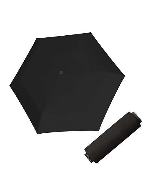 Doppler Skládací deštník Fiber Mini Compact Uni Black 710263DSZ