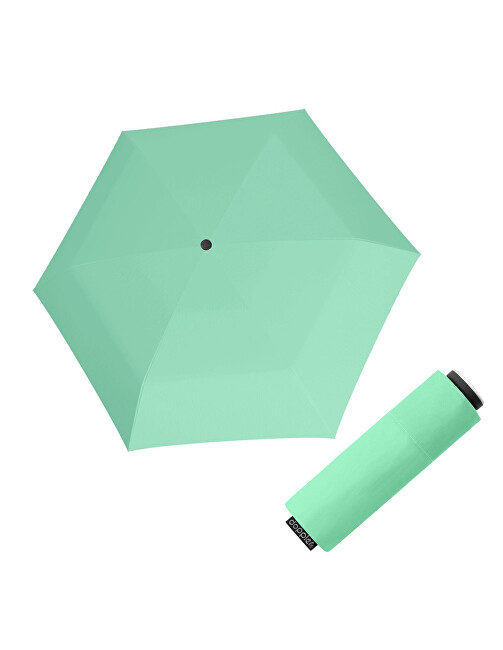 Doppler Skládací deštník Fiber Mini Compact Uni Mint Green 71026301
