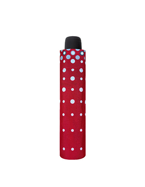 Derby Skladací dáždnik Hit Mini Dots red 70065P11CZ