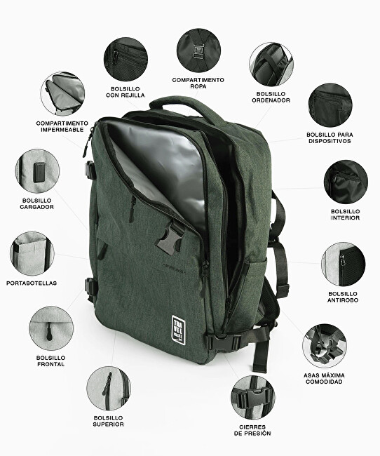 Pepe Moll Batoh 252490 Green
