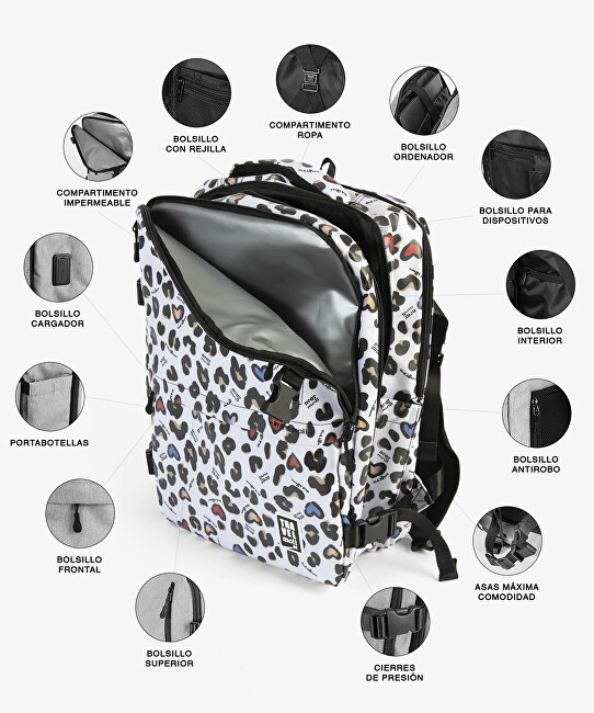 Pepe Moll Batoh 252492 Print
