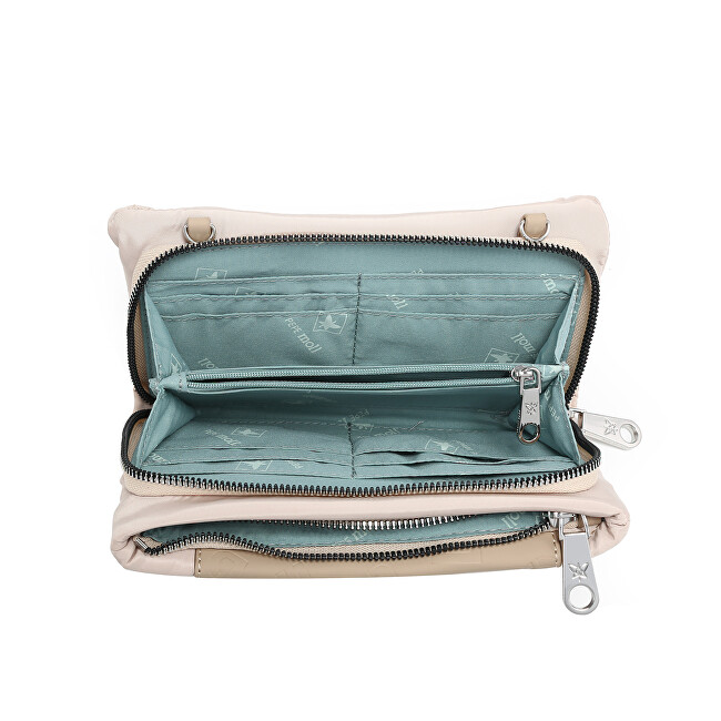 Dámská crossbody kabelka/peněženka Monika 261104 Sand