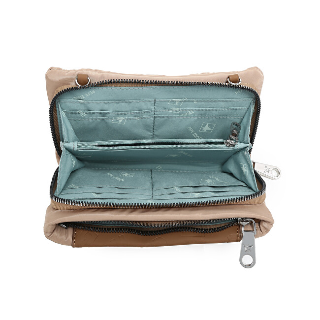 Pepe Moll Dámská crossbody kabelka/peněženka Monika 261104 Tan