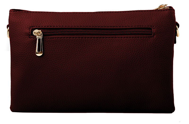 FLORA & CO Dámská crossbody kabelka 2388 Rouge Fonce
