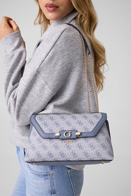 Guess Dámská crossbody kabelka Lindsey Convertible HWSG9749210-SLG