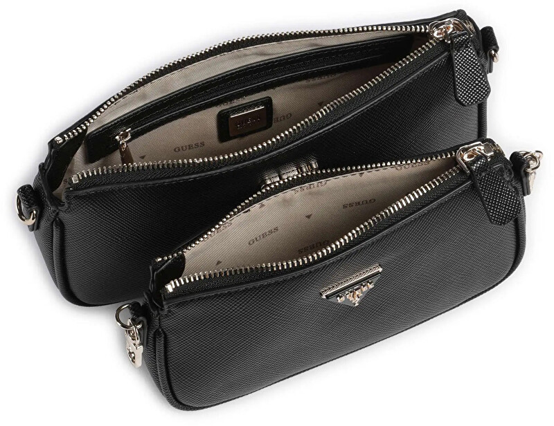 Guess Dámská crossbody kabelka 2 v 1 HWZG9672710-BLA