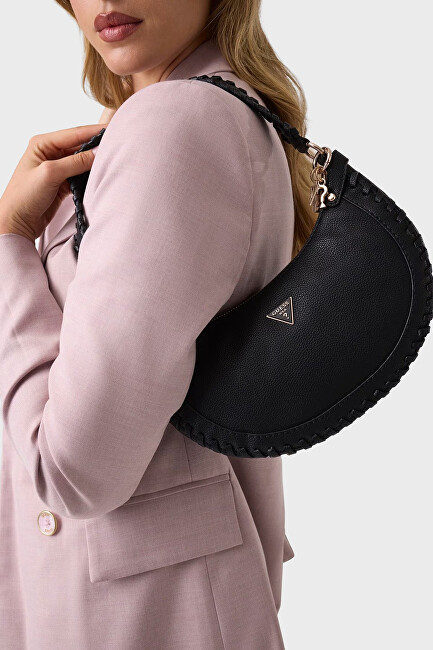 Guess Dámská kabelka Petra Banana Bag HWBG9750010-BLA