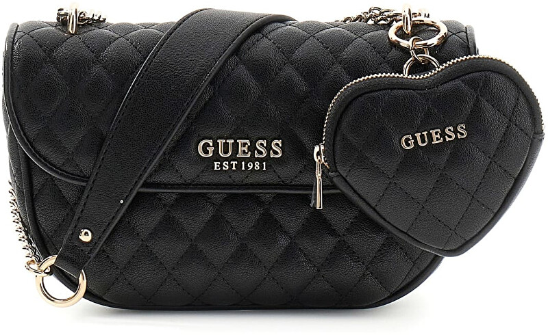 Guess Dámská crossbody kabelka 2 v 1 HWQG9894210-BLA