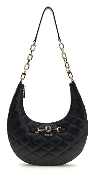 Guess Dámska kabelka Frances Banana Bag HWQG2241010-BLA
