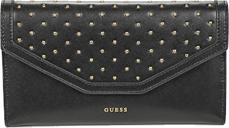 Guess Dámské kožené psaníčko-organizér PW7470P4416-BLA