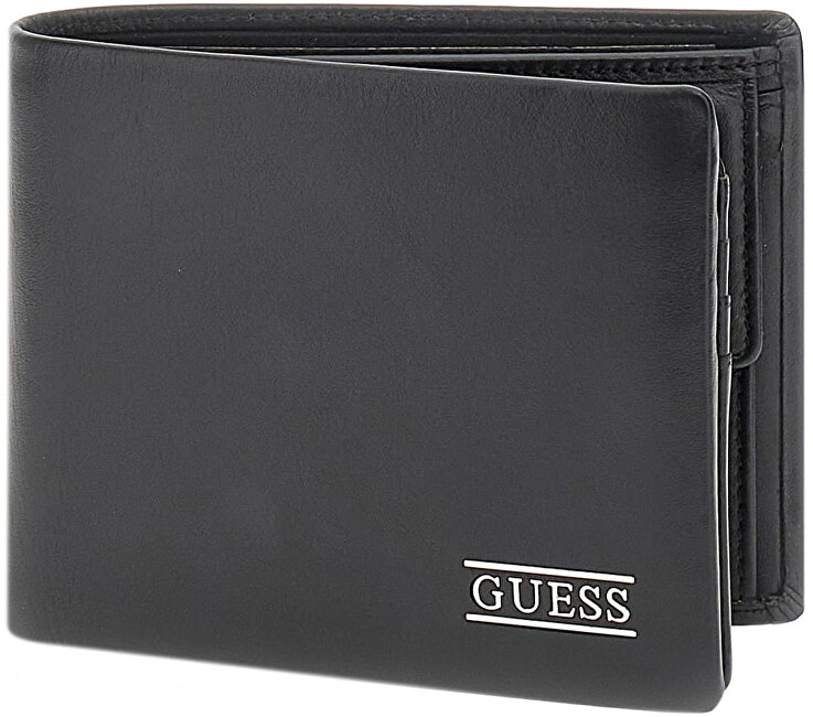 Guess Pánská kožená peněženka SMNEBRLEA24-BLA