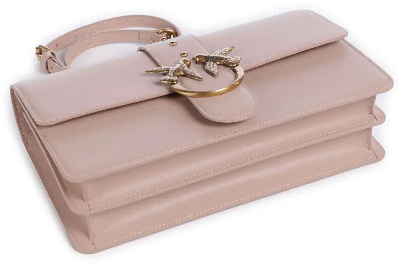 Pinko Dámská kožená crossbody kabelka 100053 A0F1 O81Q