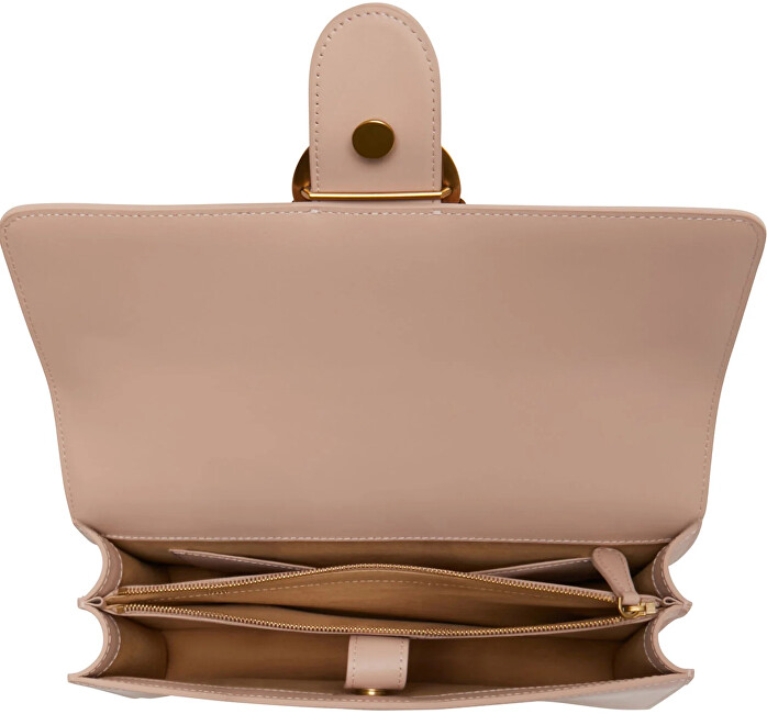 Pinko Dámská kožená crossbody kabelka 100053 A0F1 O81Q