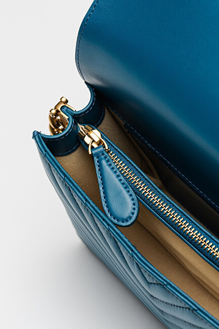 Dámská kožená crossbody kabelka 100063 A0GK G35Q