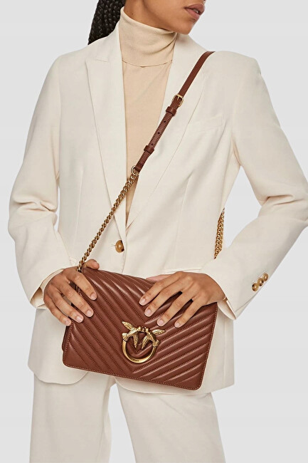 Dámská kožená crossbody kabelka 100063 A0GK L48Q