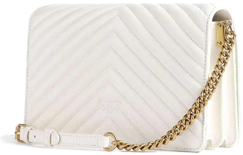 Pinko Dámská kožená crossbody kabelka 100063 A0GK Z14Q