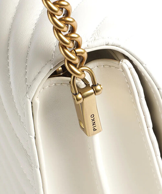 Pinko Dámská kožená crossbody kabelka 100063 A0GK Z14Q