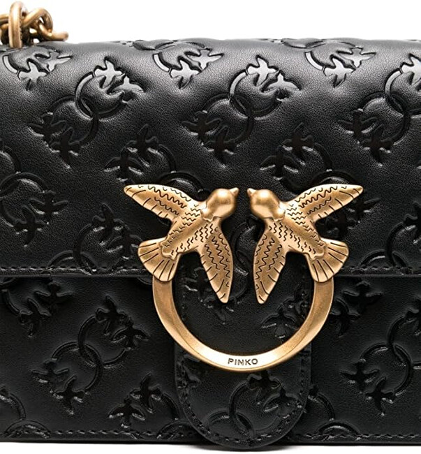 Pinko Dámská kožená crossbody kabelka 100074 A1YB Z99Q