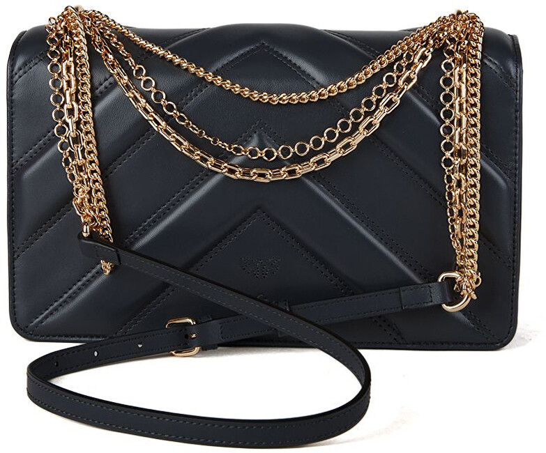 Pinko Dámská kožená crossbody kabelka 106294 A26Z I47Y