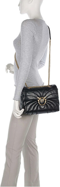 Pinko Dámská kožená kabelka 100038 A1EX Z99Q