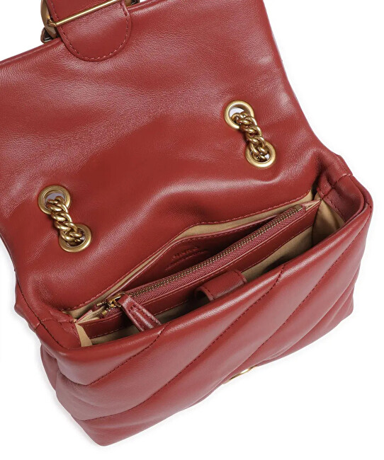 Pinko Dámská kožená kabelka 100039 A0F2 B08Q