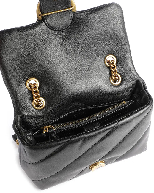 Pinko Dámská kožená kabelka 100039 A0F2 Z99Q