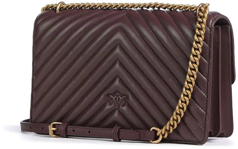 Pinko Dámská kožená kabelka 100941 A0GK L86Q