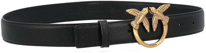 Pinko Dámský kožený opasek 100125 A0F1 Z99Q