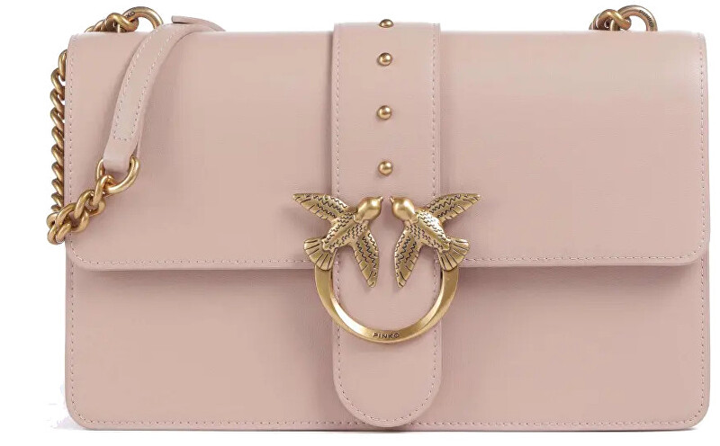 Pinko Dámská kožená crossbody kabelka 100053 A0F1 O81Q