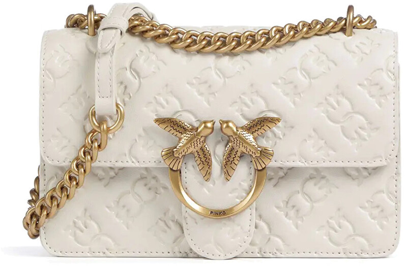 Pinko Dámská kožená crossbody kabelka 100074 A1YB Z14Q