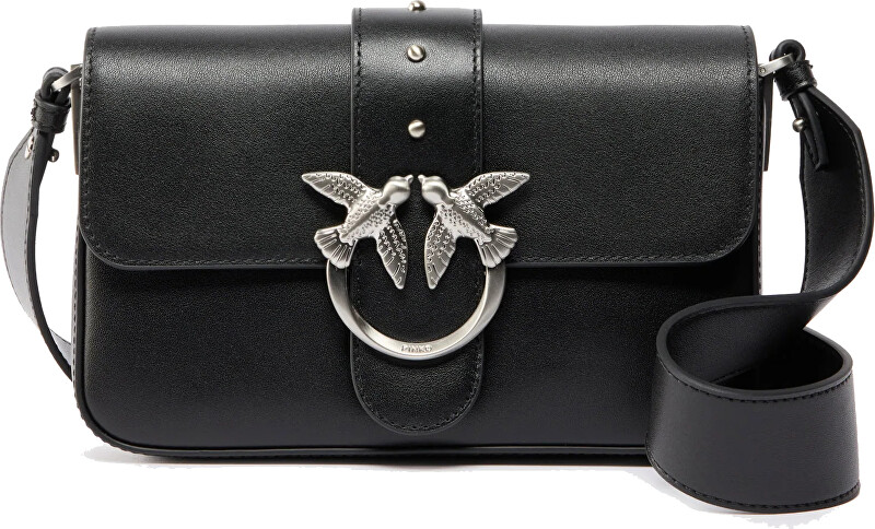 Pinko Dámská kožená crossbody kabelka 104340 A0QO Z99E